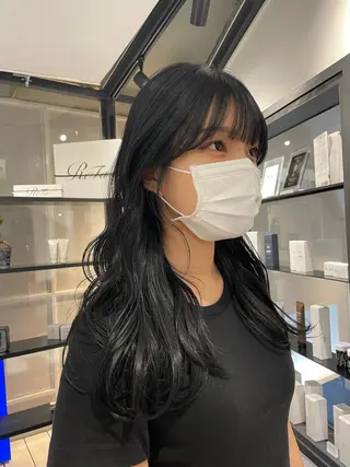 ロング カラー 渋谷🌈透明感カラー レイヤー/mikuのヘアスタイル