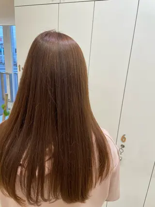 ロング カラー 山下 琴未のヘアスタイル