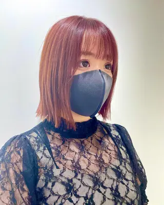 ミディアム カラー RICCA HAIR所属・🫧透明感× 柔らかさで垢抜け🫧のヘアスタイル