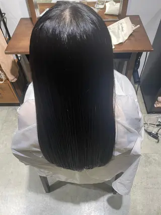 ロング ren ボブロブ/ミディアムのヘアスタイル