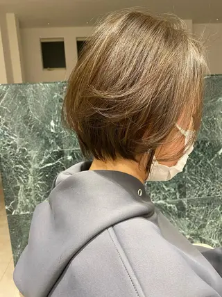 ショート タナカ レイヤのヘアスタイル
