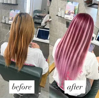 ロング Merci ヒロキのヘアスタイル