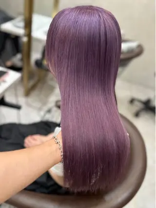 ロング カラー Lond Le'a /ハイトーンカラーのヘアスタイル