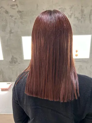 セミロング 艶カラー🌸アレンジ 🌹Sally🕊️のヘアスタイル