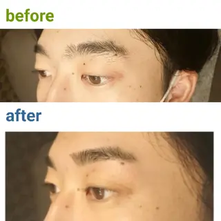 メンズ マツエク・マツパ 口コミ高評価🌠眉と まつ毛の専門MIKIのマツエク・マツパデザイン