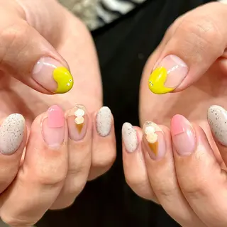 ネイル 0203ムニムサン 💙Sayakaのネイルデザイン