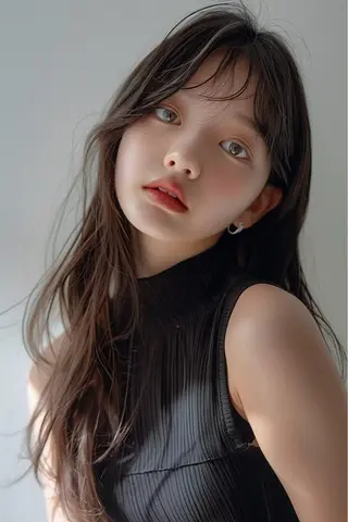 ロング カラー lana hair 新宿/髪質改善/韓国のヘアスタイル