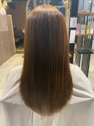 セミロング パーマ kawamoto akaneのヘアスタイル