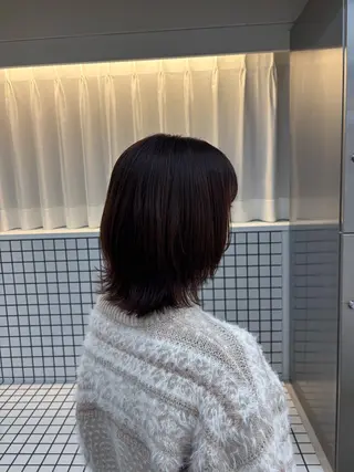 ミディアム 三軒茶屋/レディース カット/Momoのヘアスタイル