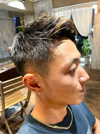 メンズ 坂本 勇将のヘアスタイル