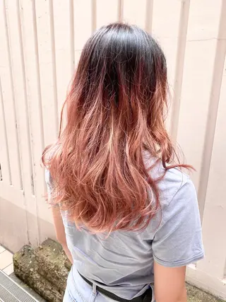 ロング カラー 髪質改善 ヒデのヘアスタイル