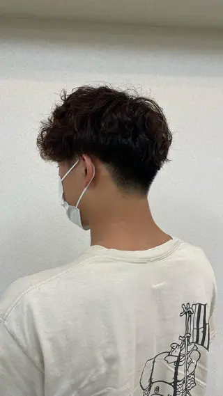 パーマ メンズ 松本平太郎美容室大宮店所属・もりたみかこ 美容師お休み中のヘアスタイル