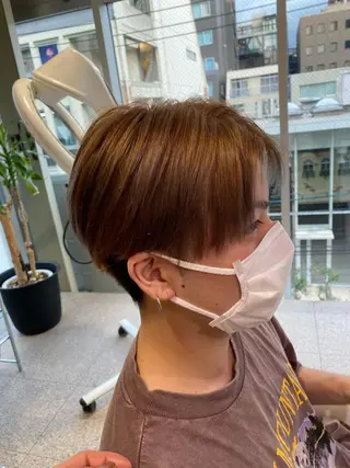 ショート 小柳 飛鷹のヘアスタイル