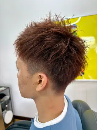 ショート メンズ Cut Booth DECO所属・小関 大介のヘアスタイル