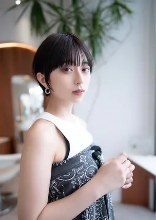 ショート カラー 🉐レイヤー/塩見 弘樹🉐渋谷のヘアスタイル