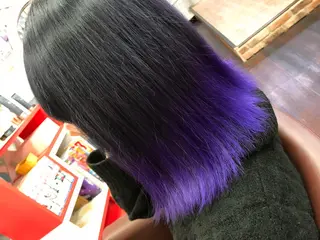 ミディアム カラー 髪質改善×艶カラー ANDIAMO 楓のヘアスタイル