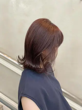 ミディアム カラー 沖縄/ヘアアレンジ /ナカノのヘアスタイル