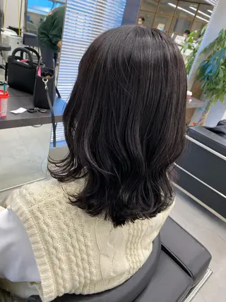 ミディアム 🌼渋谷韓国レイヤー 桑尾幸奈🌼のヘアスタイル