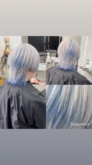 ショート カラー 黒崎 懸のヘアスタイル
