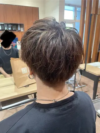 カラー メンズ 中澤 壱太のヘアスタイル
