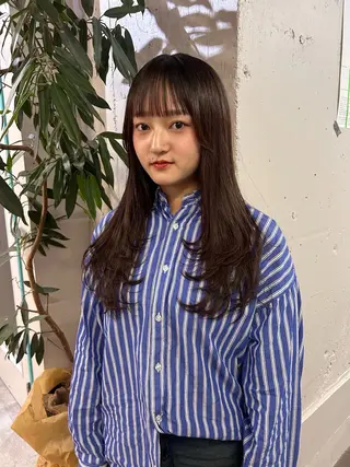 ロング モデル募集中🥚福岡 kii anju🐄のヘアスタイル