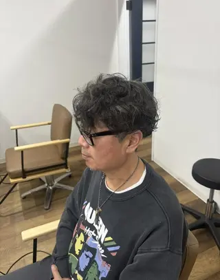 パーマ メンズ YUCCAelua ⭐️モデル募集中⭐️のヘアスタイル