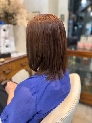 セミロング カラー Of HAIR所属・宮本龍馬 オブヘアー/鷺沼店のヘアスタイル