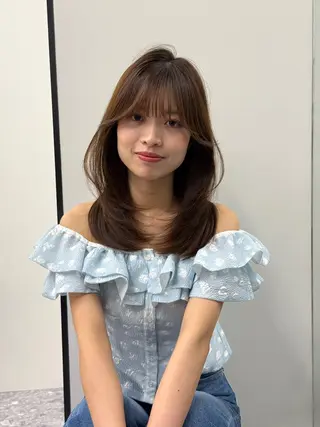 ミディアム 原宿/ショート/ カット/服部タカノリのヘアスタイル