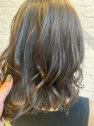 ミディアム diar／Saori 透明感カラー🤍のヘアスタイル