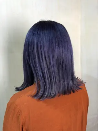 セミロング カラー ✨韓国風カット/艶髪 カラー✨yumeのヘアスタイル