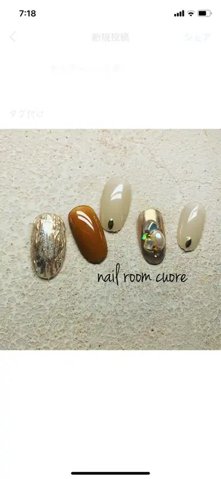 ネイル nail room  cuore所属・松尾 典子のネイルデザイン