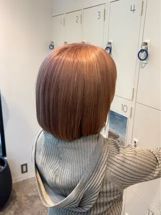 ミディアム カラー 松野 和志のヘアスタイル