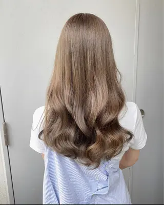 ロング カラー 🟦ニュアンス/メン ズパーマ横浜🟦のヘアスタイル