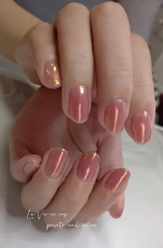 ネイル ラヴィアン ローズのネイルデザイン