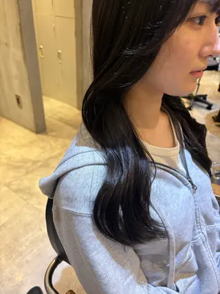 ミディアム La fith hair dope 新宿店所属・topstylist Risa🩵のヘアスタイル