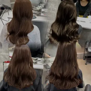 ロング トレンドヘア💖 海外ヘアkotomiのヘアスタイル