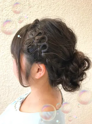 ロング ヘアアレンジ 高橋恵🌈生え癖改善 ウルフ/レイヤーのヘアスタイル