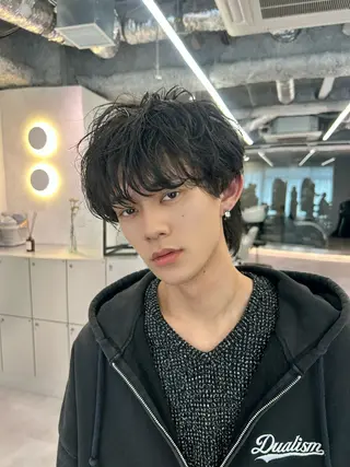 メンズ 横浜メンズ 特化タナカリョウのヘアスタイル