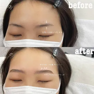 アイブロウ Ritz所属・RITZ 北千住のマツエク・マツパデザイン