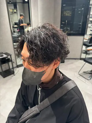 ショート パーマ メンズ メンズヘア◎ なぐらのヘアスタイル