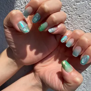 ネイル 【カメレオン】 上村 祥子のヘアスタイル