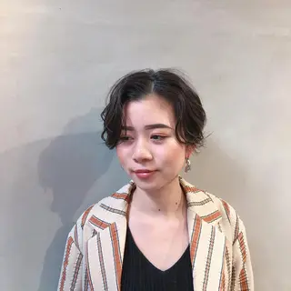 ショート コクブ アキヨのヘアスタイル
