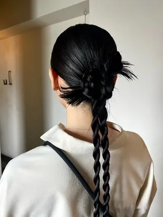 ロング room3 なおこのヘアスタイル