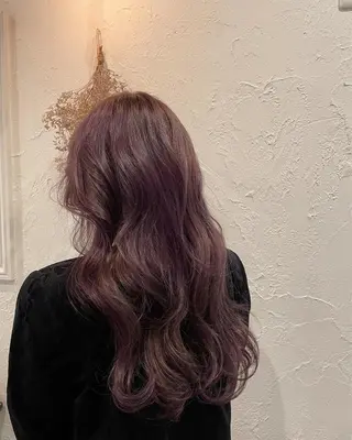 ロング カラー 🌸小掛🌸 豊橋外国人風カラーのヘアスタイル