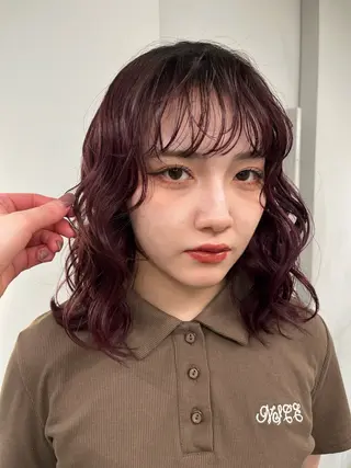 カラー 艶ブリーチ/表参道 ハイトーン /実乃梨のヘアスタイル