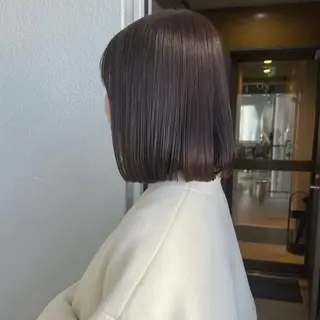 ショート カラー 【arc】akane オリーブ/ベージュのヘアスタイル
