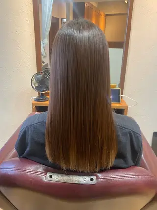 セミロング 暖色カラー🍒🌷 hitomiのヘアスタイル