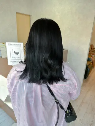 ミディアム カラー 高橋 みく/ minim 暖色のヘアスタイル