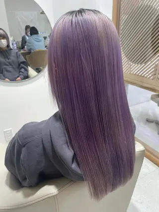 ロング 福田 千尋のヘアスタイル