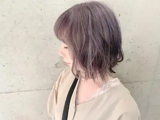ショート カラー EMANON天神所属・Hitomi Ezakiのヘアスタイル
